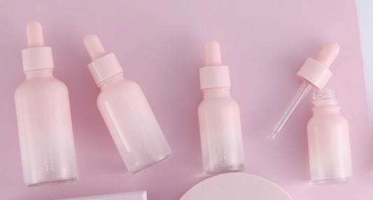 High Quality Pink Essential Oil Bottle 50ml