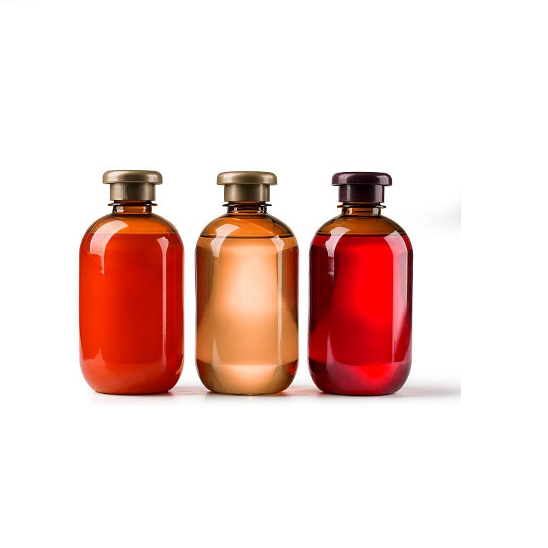 Shampoo bottle on a white background with clipping path