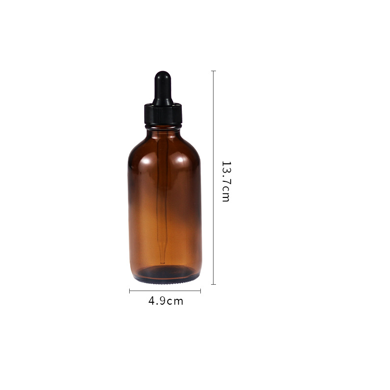High Quality amber dropper 120ml