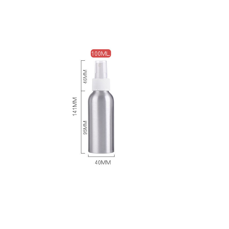 High quality aluminum bottle 100ml