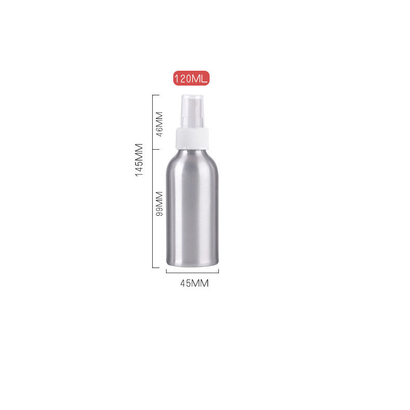 High quality aluminum bottle 120ml